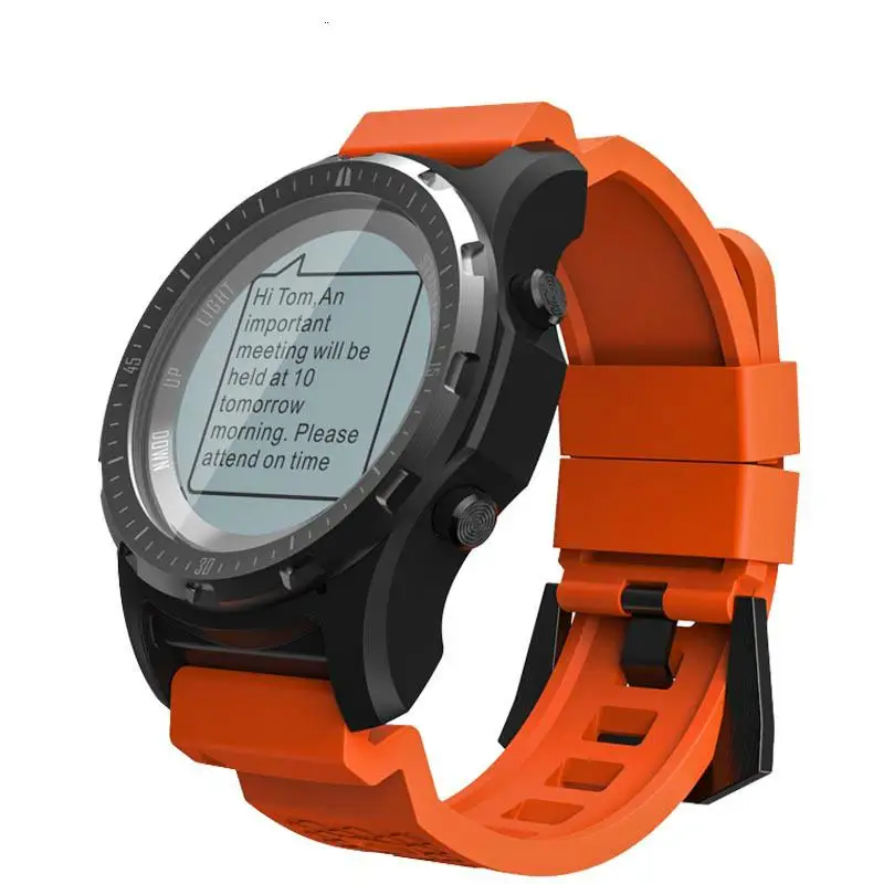 

S966 GPS Smart Watch Men Heart Rate Monitor Air Pressure Fitness Tracker Wristwatch Compass Altitude Sport Smartwatch
