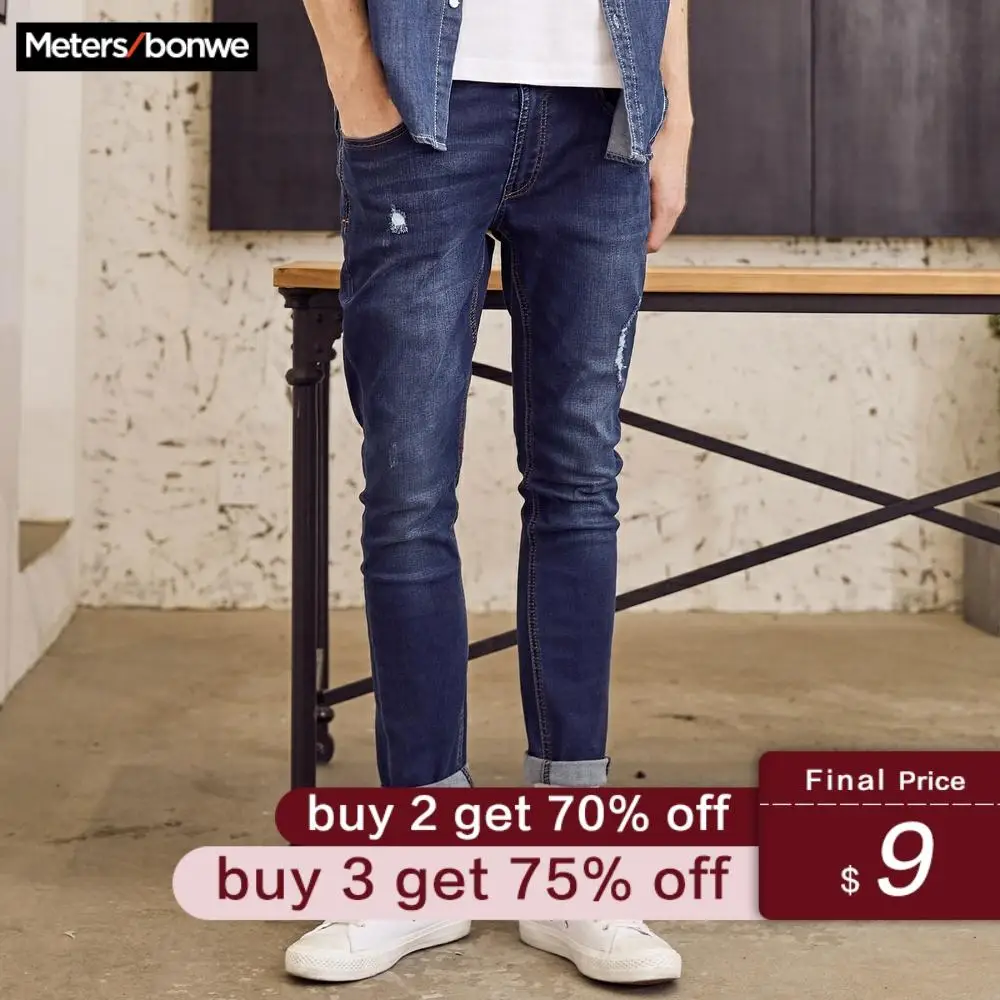 Metersbonwe Jeans For Mens Slim Fit 