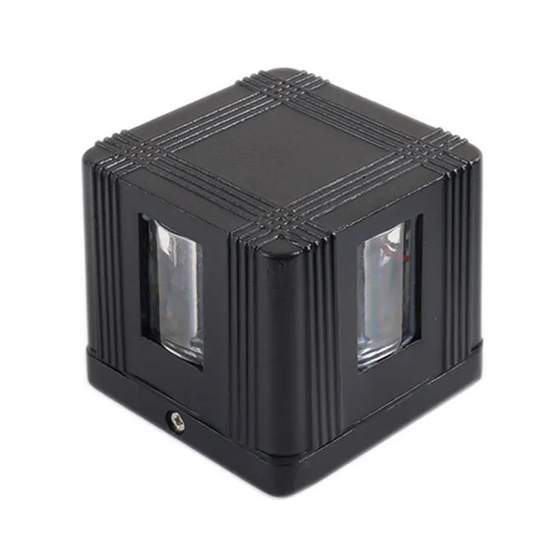 

Modern waterproof LED 12W square 4 light source outdoor wall light outdoor indoor waterproof garden balcony aisle wall lamp