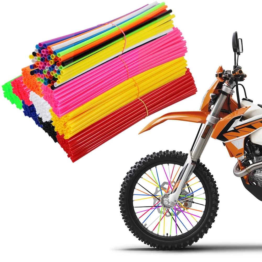 Мотоцикл Байк колесо для эндуро обода спицы шкуры по бездорожью кожухи чехлы