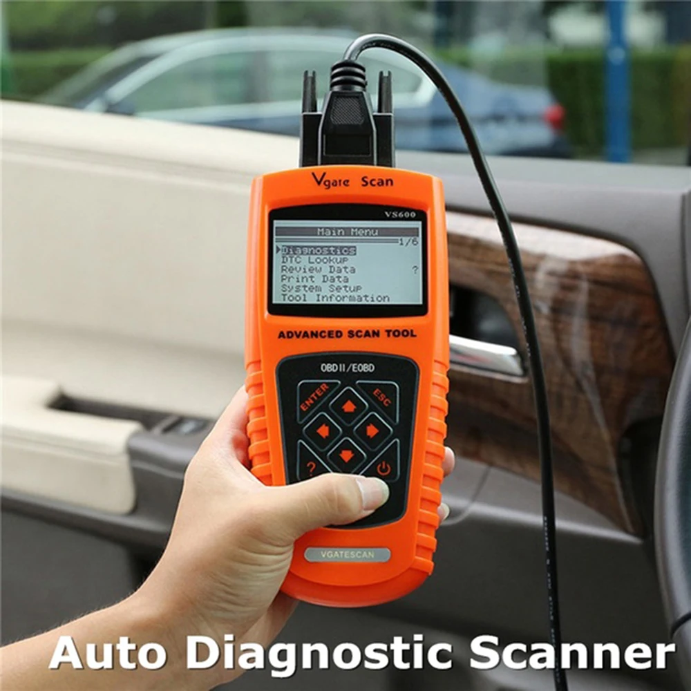 Vgate Scan VS600 Универсальный OBD2 EOBD сканер кода неисправности автомобиля автобуса Диагностический авто