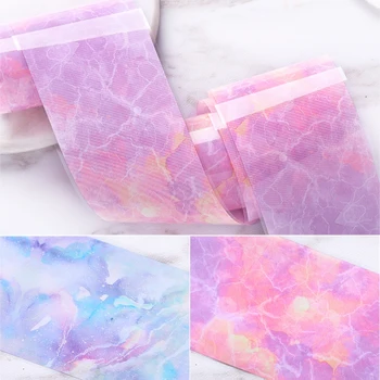

1 Box Marble Series Nail Foil Stickers Gradient sparkly Sky Transfer Sticker Paper Sticker Decals DIY Tips Sticker Decoration