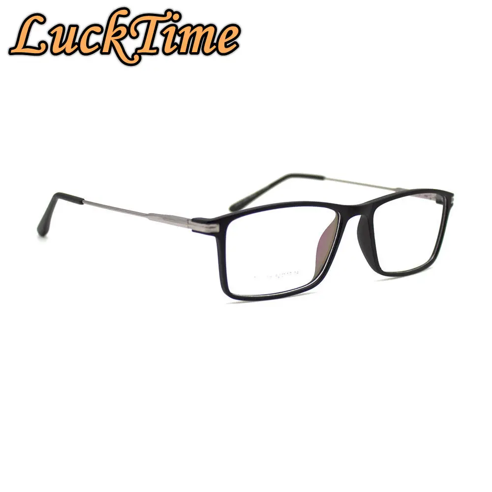 LuckTime, повседневные мужские оправы для очков, для мужчин и женщин, унисекс, квадратные очки для близорукости, оправы для очков по рецепту, 3508