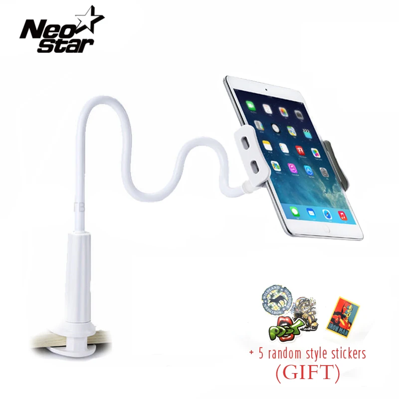 cheap Flexible Tablet Stand Holder For iPad Mini Air Kindle Samsung Phone For Iphone 3.5 10.5 inch Lazy Bed Tablet PC Stands Foldable