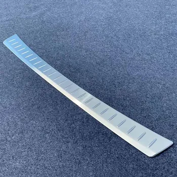 

For 2020 Toyota Yaris Stainless Steel Exterior Rear Bumper Protector Sill Trim Tail Trunk Guard Pedal Car Styling Accessories