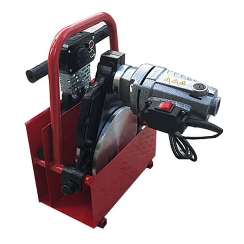 63-160 Hand Push Type Butt Welding Machine 220V PE Pipe Butt Welding Machine Fusion Splicer Hot Melt Pipe Welding Machine 5