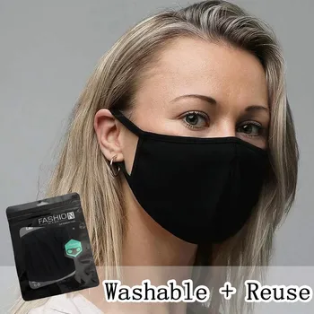 

5/10PCS Anti-dust Mascarillas Face Mask Fashion Reusable Washable Cotton Face Masks Washable Breathable Mask Unisex Mascarillas