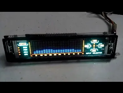 VFD Fluorescent Display Kit for Power Amplifiers and Multimedia