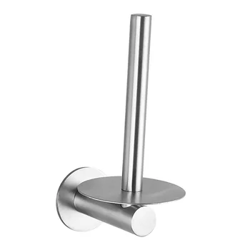 

Home Napkins Roll Stand Tissue Paper Holders strong durability Stainless Steel Accessories Rack for bedrooms bathrooms