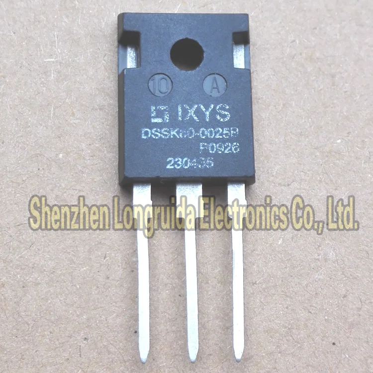 10 шт. DSSK80-0025B DSSK80-0025-247 выпрямительный диод Шоттки 80A, алюминиевая крышка, 25В