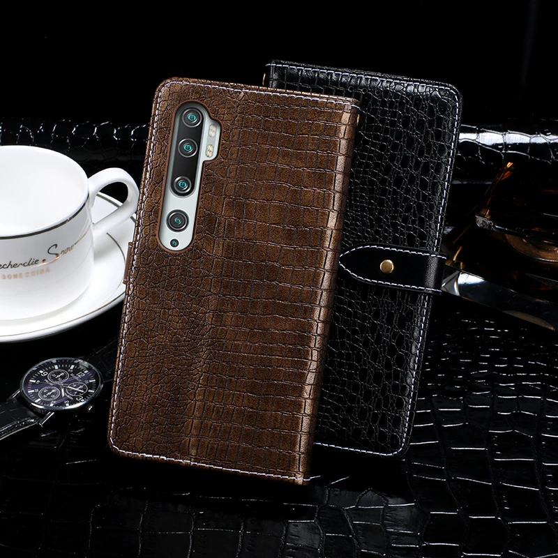 Чехол из крокодиловой кожи для Xiaomi mi CC9 Pro Pre mi um, роскошный флип-чехол из искусственной кожи для телефона, чехол для Xiaomi mi CC9 Pro, чехол