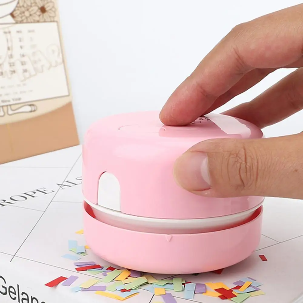 Cute Mini Vacuum Cleaner for Car Interior Computer Laptop Keyboard Cleaning Brushes Vacuum Cleaner Dust Remover Sweeper Brush