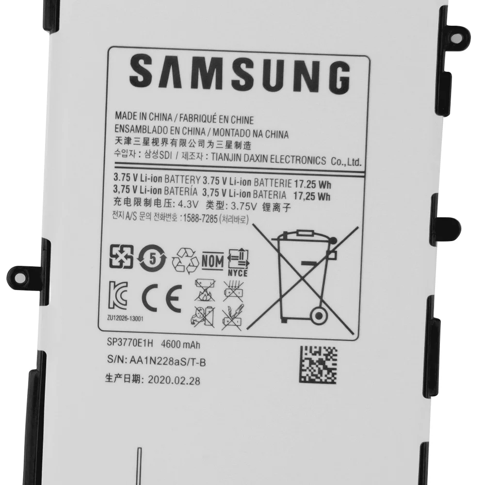 100 Original Tablet Battery SP3770E1H For Samsung N5100 N5120 Galaxy