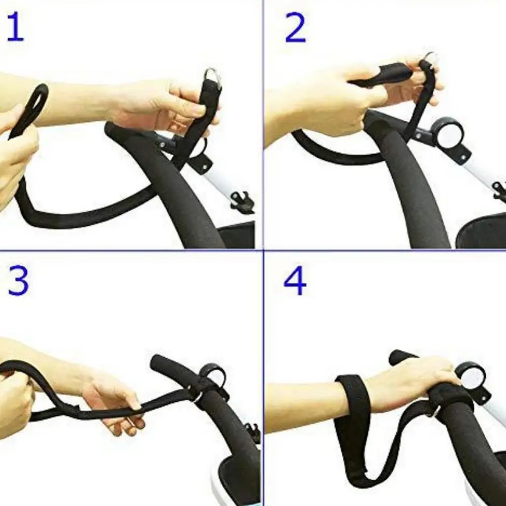 baby stroller handle cover Baby Stroller Safety Wrist Strap Safety Handlebars For Trolley Anti Carding Belt For Two Way Cart Baby Cart Accessories baby stroller cover for winter