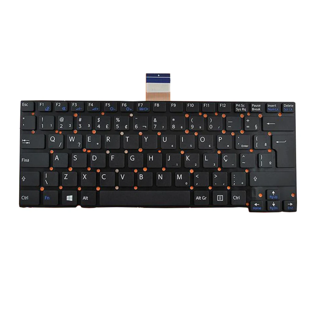 Бразилия BR раскладка для замены клавиатуры Sony Vaios T13 SVT13 SVT 13 T14 SVT14 14 клавиатура