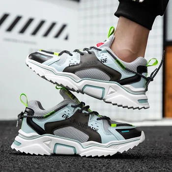 

Men's Casual Fashion Mesh breathable men's shoes trendy sneakers Outdoor Jogging Walking Brand Leisure Shoes Zapatillas Hombre