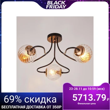 

Chandelier 662417/3 40W E14 black-gold 60x60x28 cm 4625890