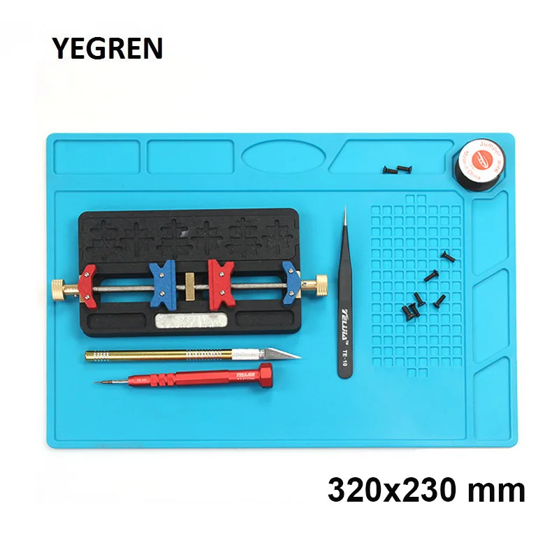 

High Temperature Resistant Insulation Repairing Stage Material Screw Placed Silicone Pad for Digital Equip Inspection Repairing