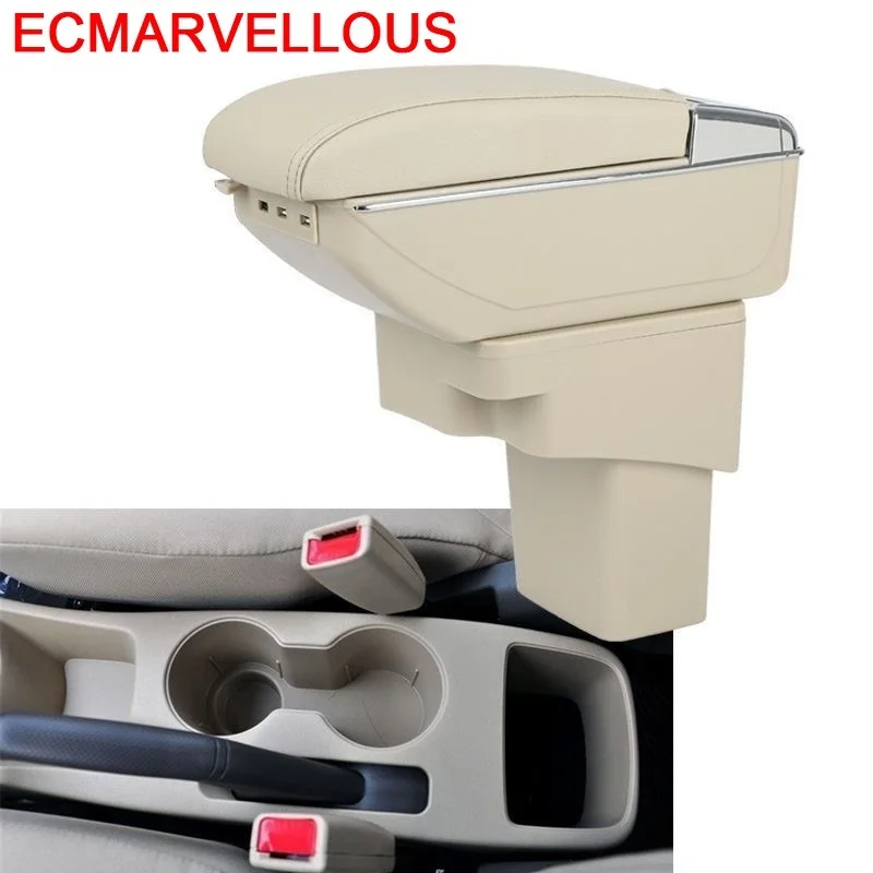 

protector Styling Car-styling Arm Rest Car Decorative Mouldings Automovil Decoration Interior Armrest Box FOR Hyundai Verna