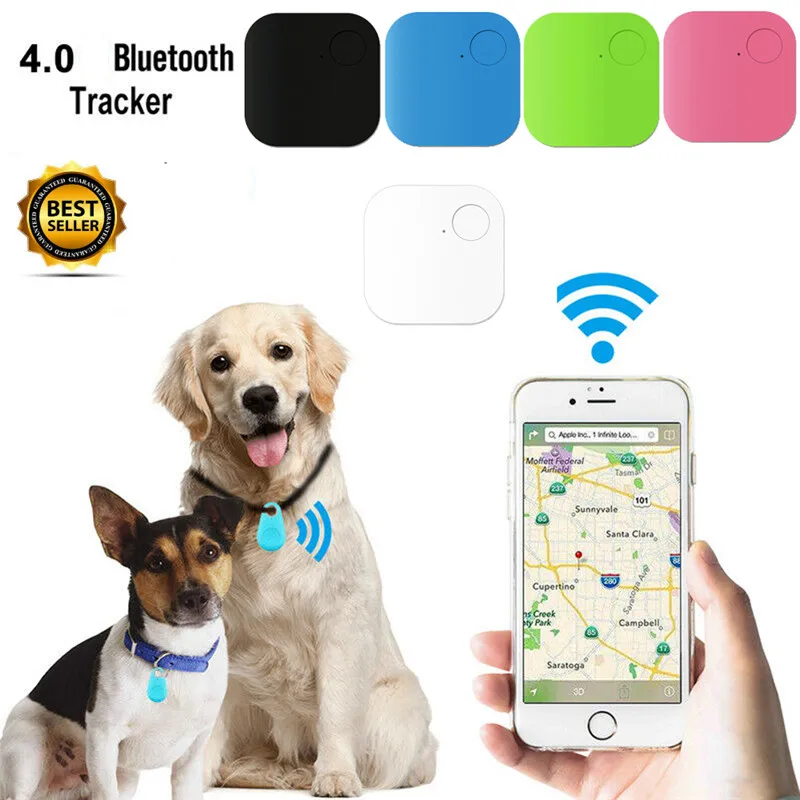 

Waterproof Mini Smart Bluetooth Portable GPS Tracker for Pet Dog Cat Key Wallet Bag Kids An-ti Lost Device