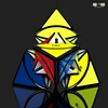 QiYi Mofangge Coin Tetrahedron Pyramid Magic Cube Toy Speed Puzzle Strange shape coin  Newest qiyi pyramind cube 5