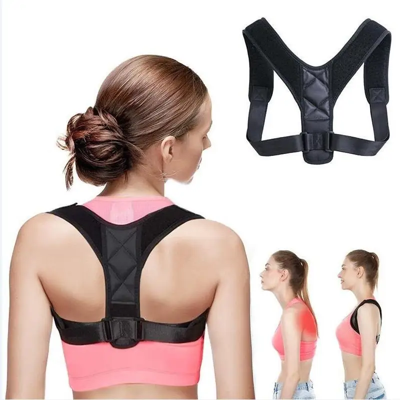 

Posture Corrector Protection Back Shoulder Posture Correction Band Humpback Spine Brace SupportBack Pain Relief Corrector Brace