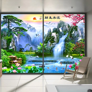 

Frosted electrostatic window paper glass film bathroom sliding door window sticker opaque bathroom decorative glass sticker