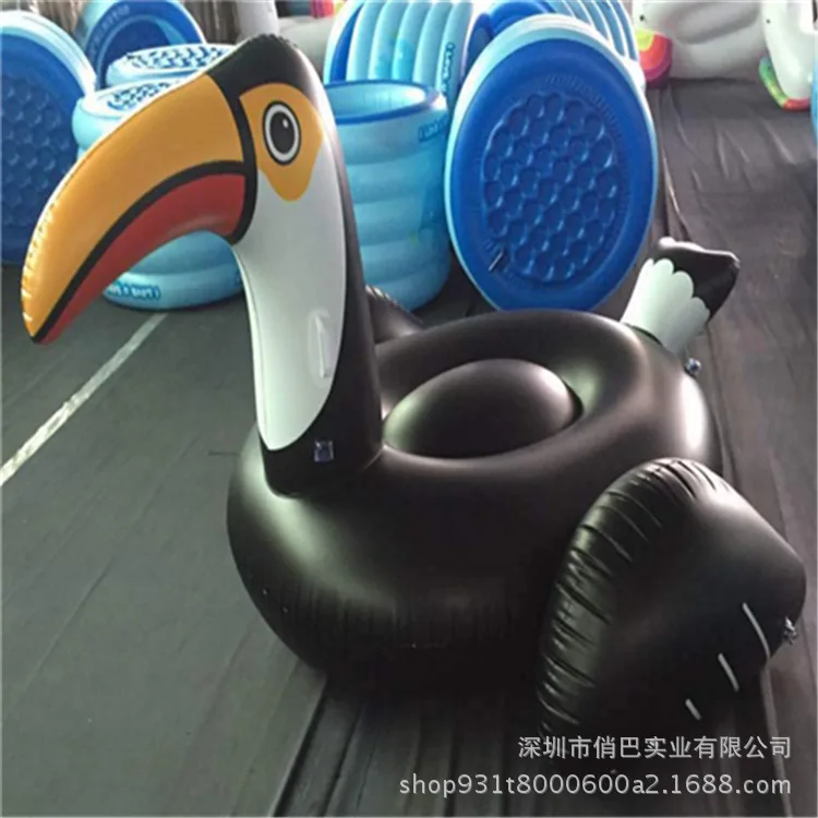 

Manufacturers Currently Available Water Inflatable TUCANO Riding Floating Row New Style Animal Floating Row Toucan Floating Row