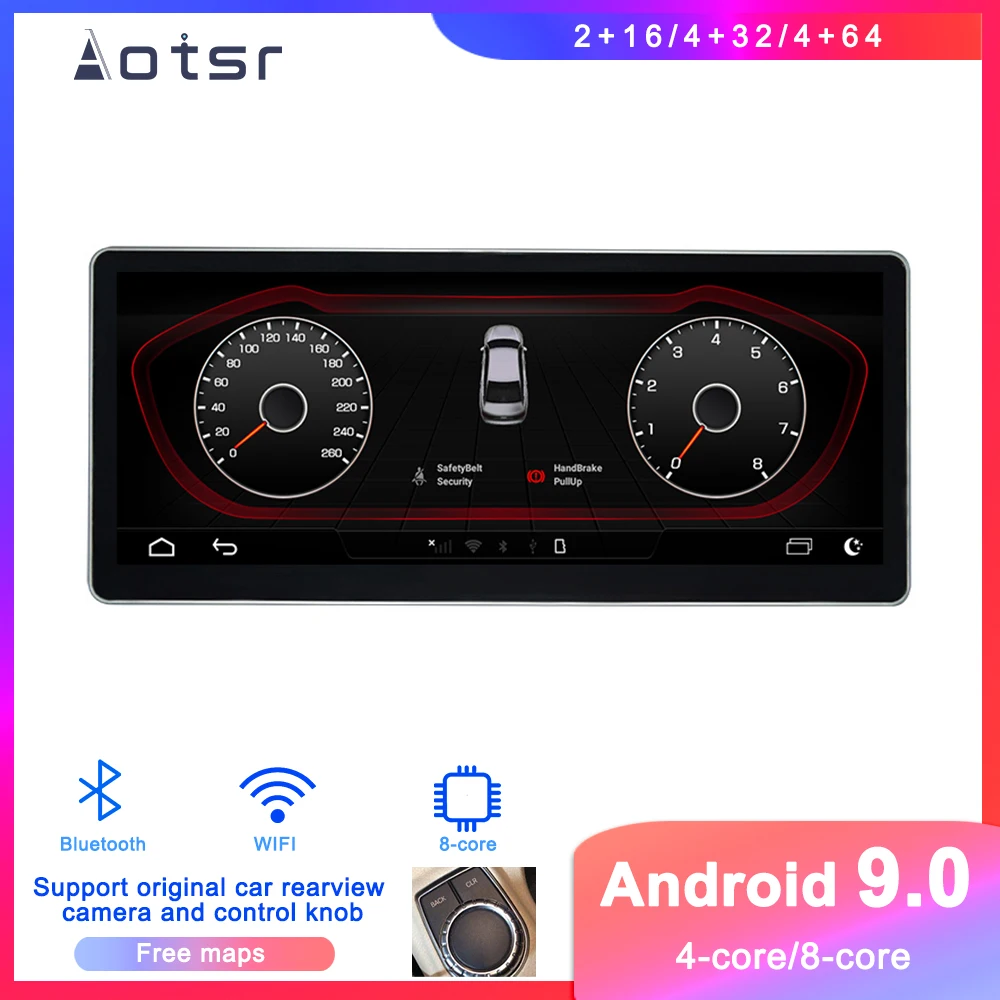 Android 9 автомобильный dvd-плеер gps навигация для Audi A4L Авто Радио стерео Мультимедийный Плеер сенсорный экран головное устройство