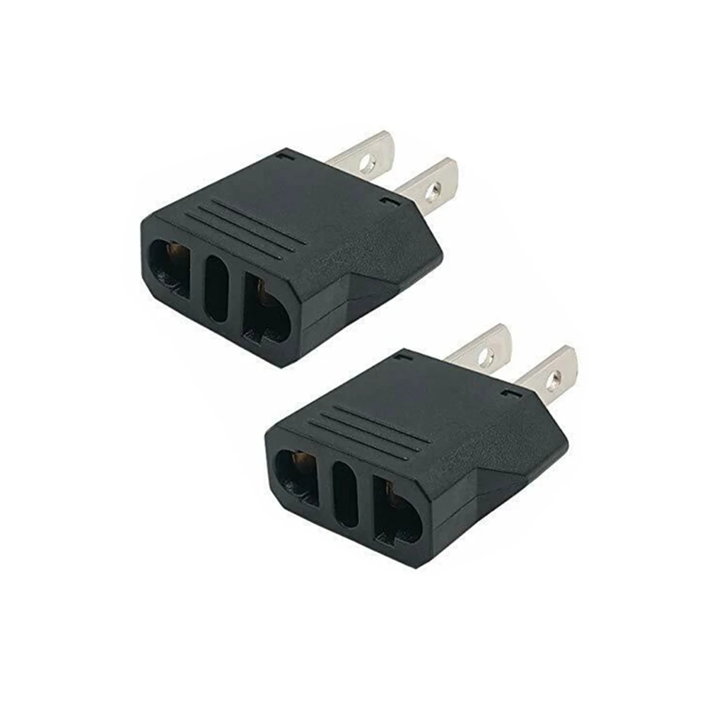 

European to American Outlet Plug Adapter Electrical Travel Power Tool Converter