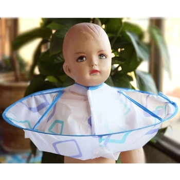 

Child Haircut Cape Barber Apron Umbrella Cape Hair Coloring Cloak, Suitable for Babies 0-10 Years Old