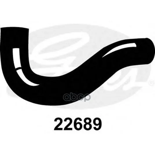 Патрубок Системы Охлаждения Toyota Rav 4 Gates арт. 22689