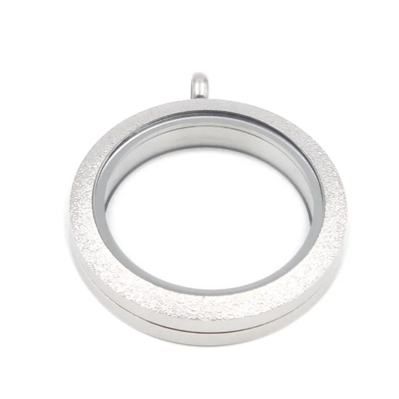 (20mm 25mm 30mm 34mm) Stainless Steel Waterproof Locket Silver Shine Floating Pendant Charm Memory | Украшения и аксессуары