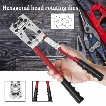 

Pressure clamp large terminal wire clamp strong bare terminal wire clamp 6-50 mm 22-10 AWG LX-50B shoulder clamping tool