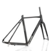KOOZER – cadre de vélo de route tout-terrain en alliage d'aluminium CX5000, fourche en carbone, supports de freins à disque ► Photo 2/6