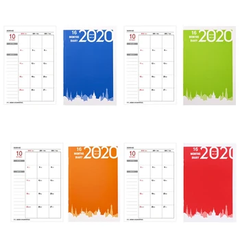 

2021 Calendar Notebook Plan Book Practical Diary Notepads School Supplies Students Stationery For Office Home
