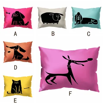 

Winter 2020 Print Pillow Case Polyester Sofa Car Cushion Cover Home Decor 30 X 50cm Dropshipping Accessories tool decoration sup