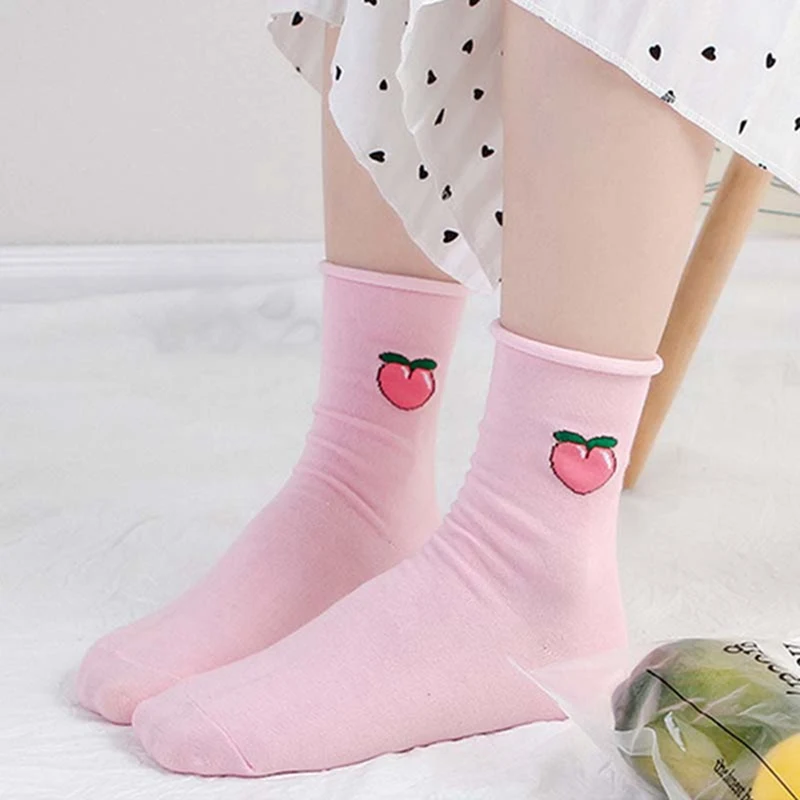 Women Girl Sheer Striped Thigh High Stockings Over The Knee