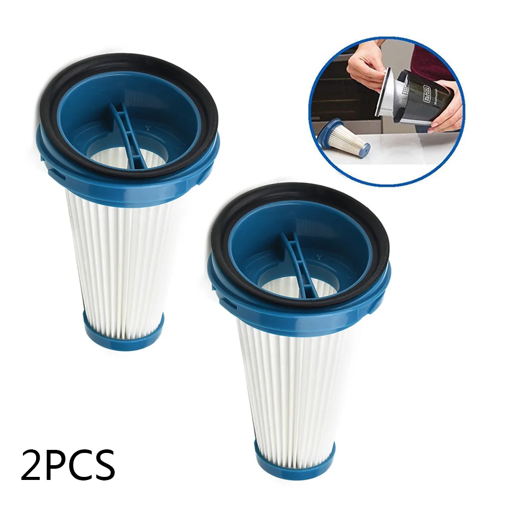 2PCS Vacuum Replacement Pleated Filter For 2in1 SVA520 For Black