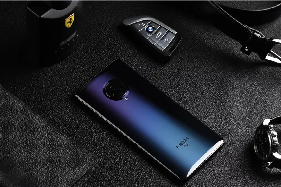 Новая модель оригинала Vivo Nex 3 5G смартфон Super Amoled Snapdragon 855 Plus 6,8" 8 Гб ram 256 ГБ rom 64.0MP+ 16.MP Super VOOC