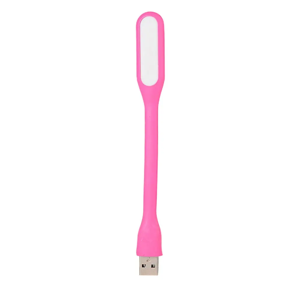 changeable Портативный мини USB светодиодный гибкий Ночной светильник, супер яркий книжный светильник, лампа для чтения для внешнего аккумулятора, ноутбука, ноутбука, Прямая поставка - Испускаемый цвет: changeable