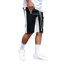 Мужские короткие брюки с карманами повседневные на молнии Классический прямой крой шорты трусики фитнес спортивные шорты для бега#2g15