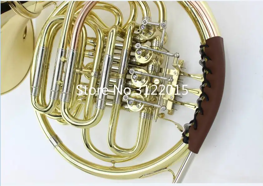 French Horn Double 4 Key Bb/F Tone with Mouthpiece Case