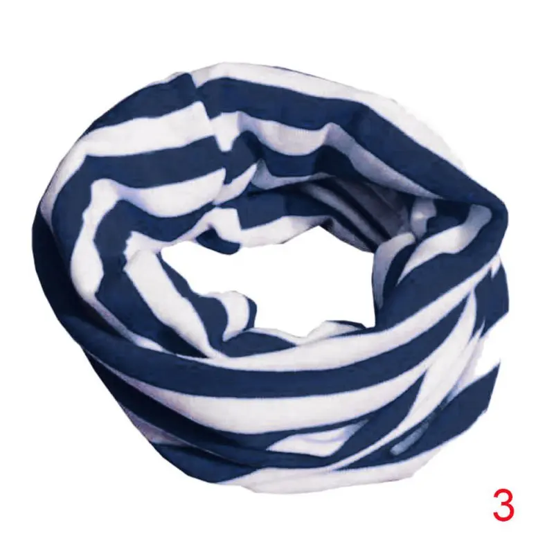 deep blue and white Детские аксессуары маленькие девочки и мальчики шарф O кольцо шарфы для малышей Детские аксессуары нагрудники 18 цветов Новое поступление Vcqy - Цвет: deep blue and white