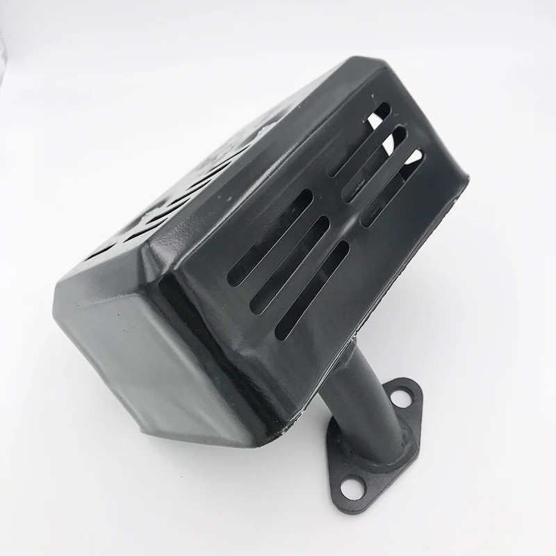Глушитель HUNDURE в сборе подходит для HONDA GX120 GX160 GX200 168F 4 л.с. 5,5 л.с. 6,5 л.с. двигатель триммер с двигателем генератор# Oregon 35-038