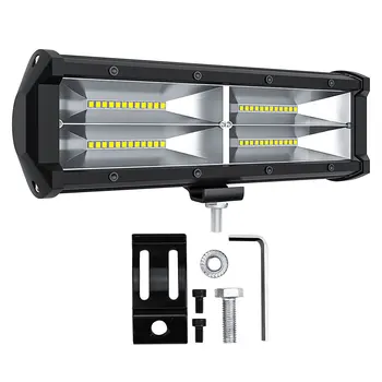 

Car LED Working Light 6 Inch 144W Led Light Bars Dustproof Shockproof Work Light Spot Light for Vehicle Offroad Tractors Boat
