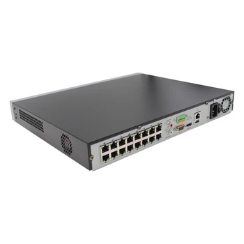 

Hikvision Embedded Plug&Play 4K NVR With 16CH/8CH 2 SATA Interfaces Max Support 8MP Resolution DS-7616NI-K2/16P