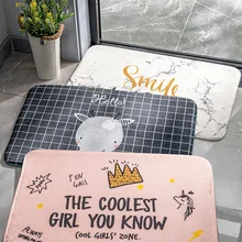 Мультяшный дверной коврик для гостиной, входной коврик для крыльца, мультяшный напольный коврик, коврик для спальни, ванной