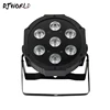 Djworld LED Par 7x18W RGBWA+UV 6IN1  Profession Stage Light DMX512 Effect Light For Disco DJ Music Party Club Dance Floor ► Photo 2/6