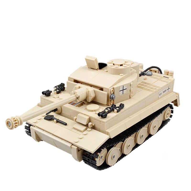 995 штук военный немецкий Король тигр Танк строительные блоки армейские